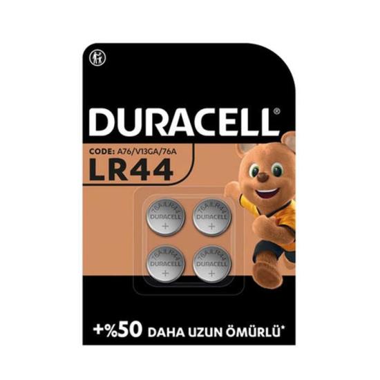 DURACELL LR44/AG13 ALKALİN PİL 4LÜ