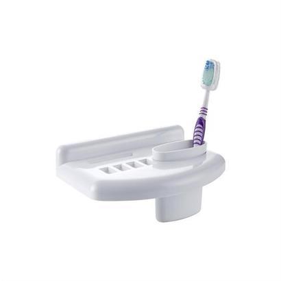 BUFFER® Banyo Diş Macunu Diş Fırçası Tutacağı Bardağı Fırçalık Stand