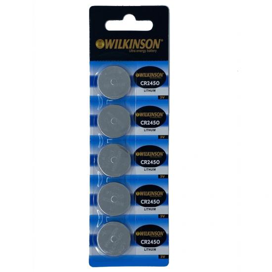 WILKINSON 2450 3V Lityum Düğme Pil 5’li Paket