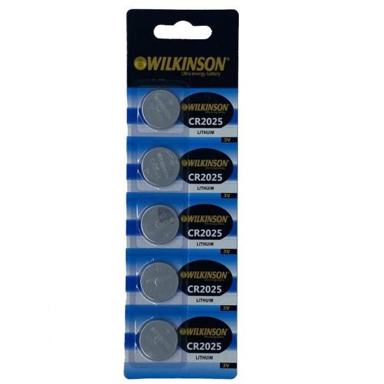WILKINSON 2025 3V Lityum Düğme Pil 5’li Paket