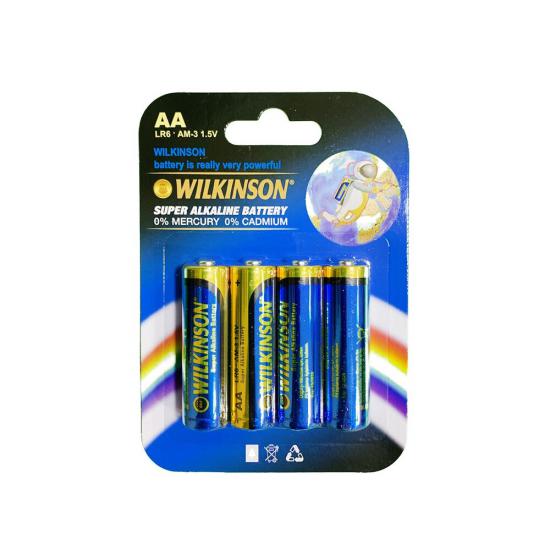 WILKINSON AA LR6 AM-3 4’lü 1.5 V Süper Alkalin Kalem Pil
