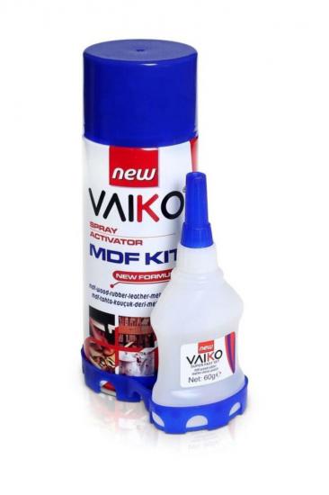 VAIKO 200ml + 20g Plastik MDF Seramik Hızlı Yapıştırıcı