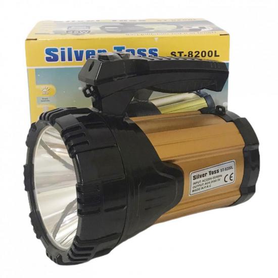 Silver Toss St-8200l 25w Şarj Edilebilir Ledli El Feneri Usb Çıkışlı