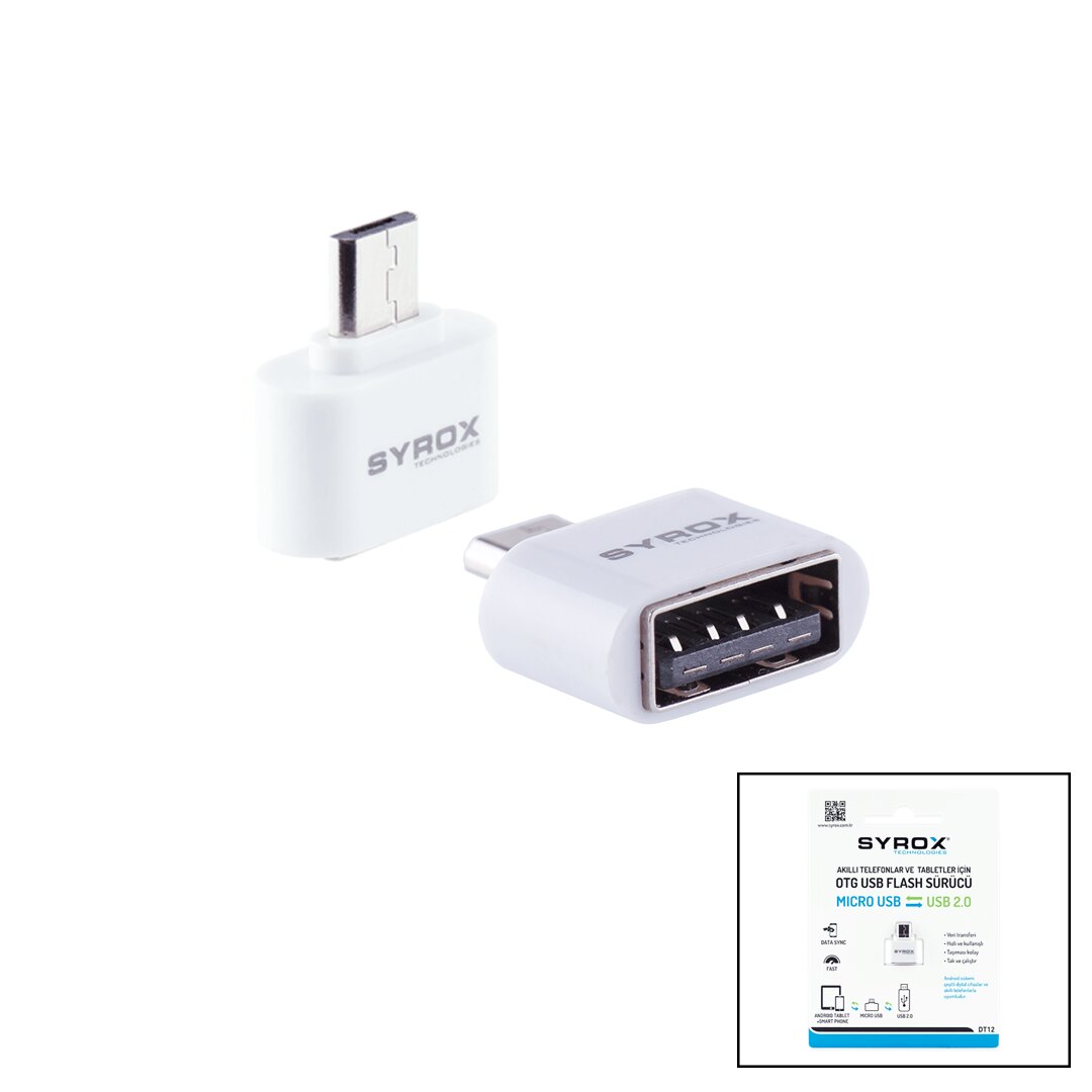 SYROX%20DT12%20(%20MICRO%20TO%20USB%20)%20(%20OTG%20)%20DÖNÜŞTÜRÜCÜ%20(%202.0A%20)*30