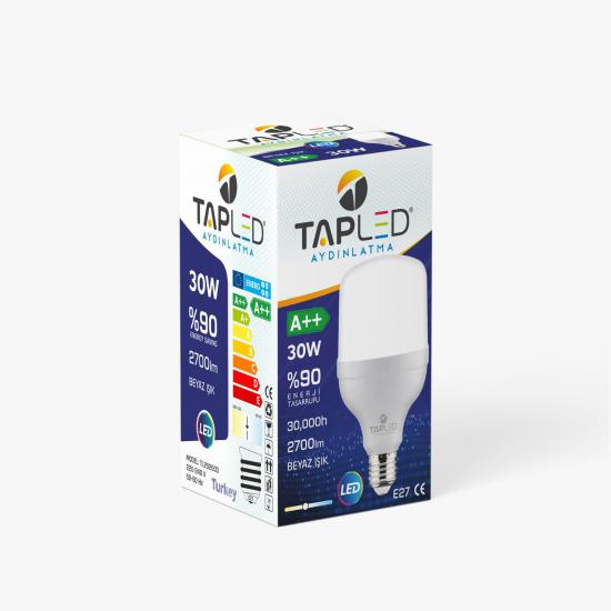TAPLED TL-202003 ( 30W & E27 ) TORCH T-SHAPE LED AMPUL*50