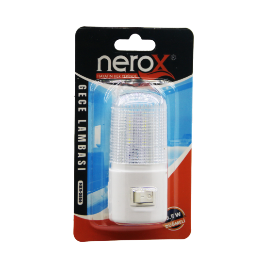 NEROX NRX-0856 ( SİLİNDİR ) ANAHTARLI GECE LAMBASI 0.5W*240