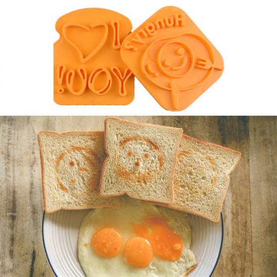 BUFFER® Sevimli Dekoratif Tost Damgası Tost Ekmeği Şekil Verici Damga
