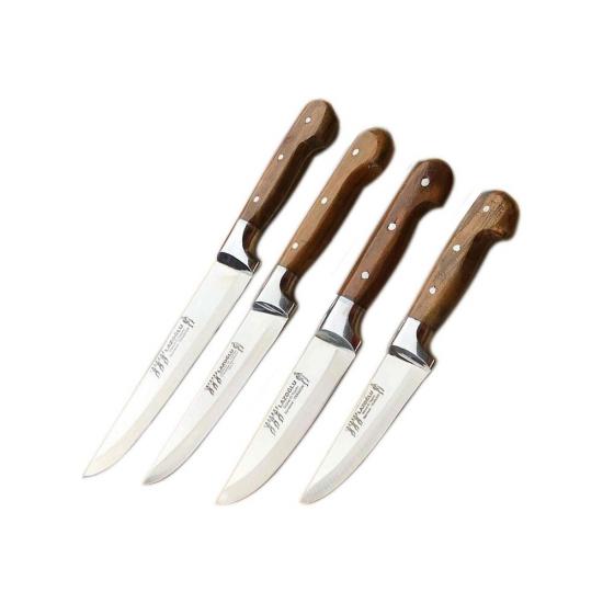 Sürmene Lazoğlu 4’lü Mutfak Bıçak Seti Bileme Hediyeli