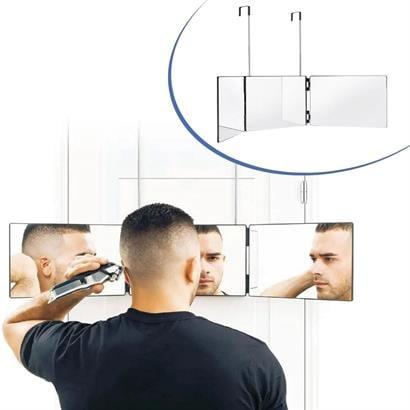 BUFFER® Asılabilen Yüksekliği Ayarlanabilen 3 Farklı Açıda Açısal Traş Makyaj Aynası