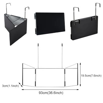 BUFFER®%20Asılabilen%20Yüksekliği%20Ayarlanabilen%203%20Farklı%20Açıda%20Açısal%20Traş%20Makyaj%20Aynası